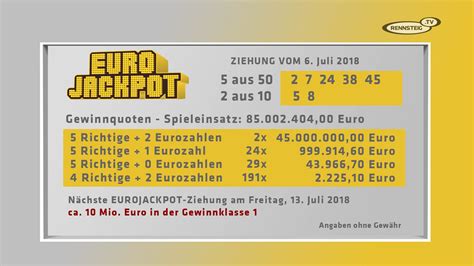 eurojackpot bayern ziehung